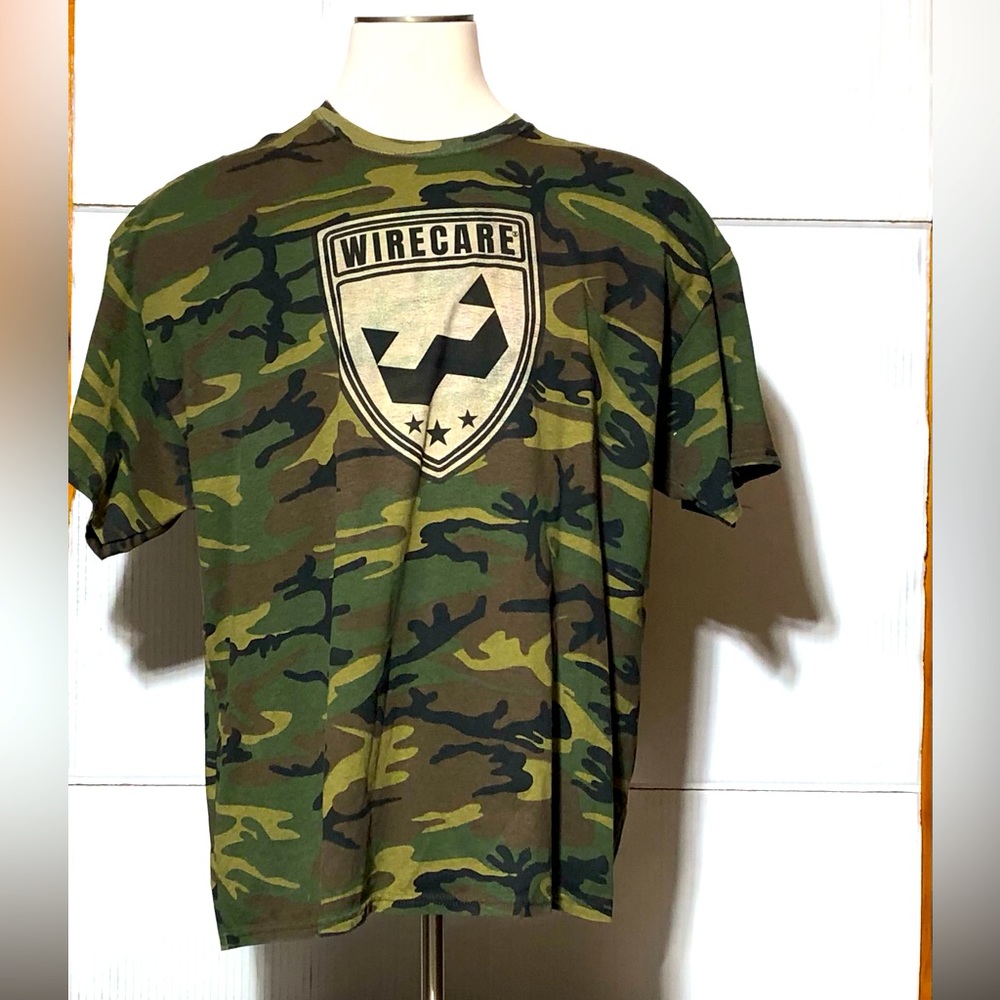 Camo port & company WIRECARE 2XL T- shirt